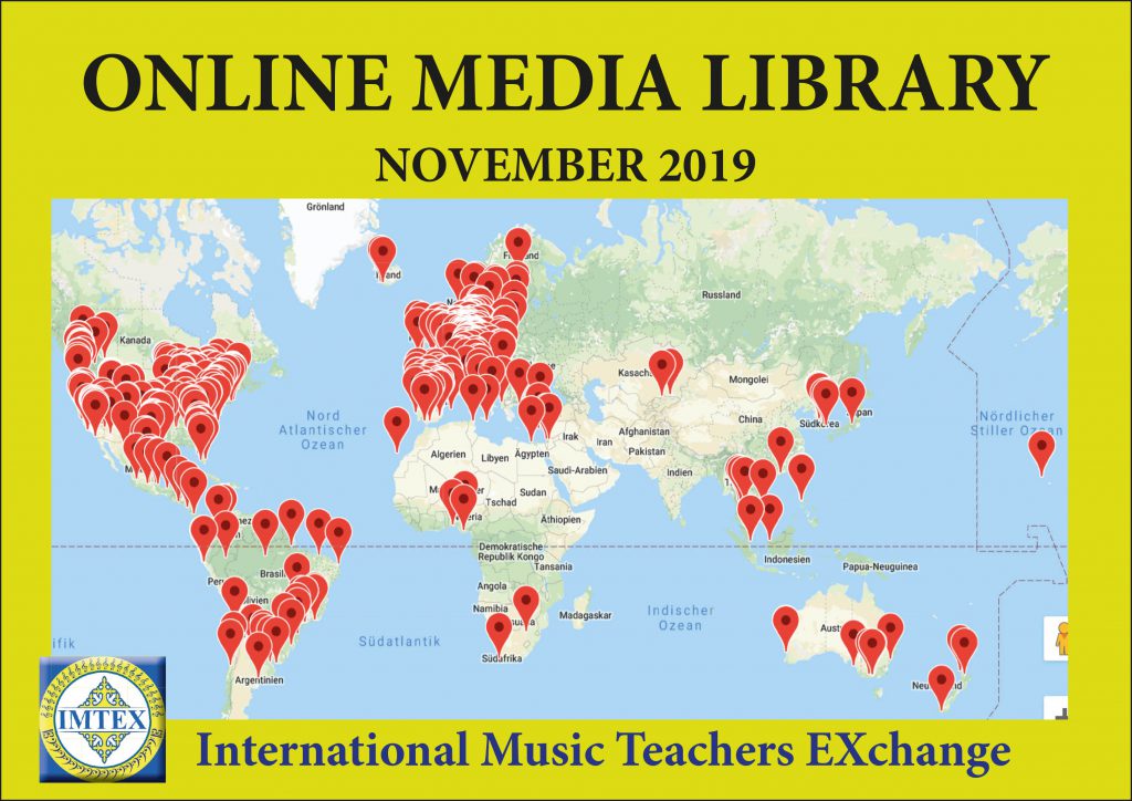 Online Media Library world map